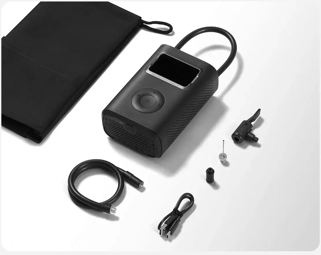 Xiaomi Portable Electric Air Compressor 2 Pro | Air Compressor | Black, LCD, 2500mAh, XIAOMI XIAOMI COMPRESSOR 2 PRO 6941812797853