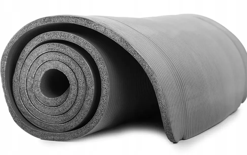 Extralink | Exercise mat | fitness, yoga, aerobics, gray, 180x60cm, EXTRALINK EX.22752