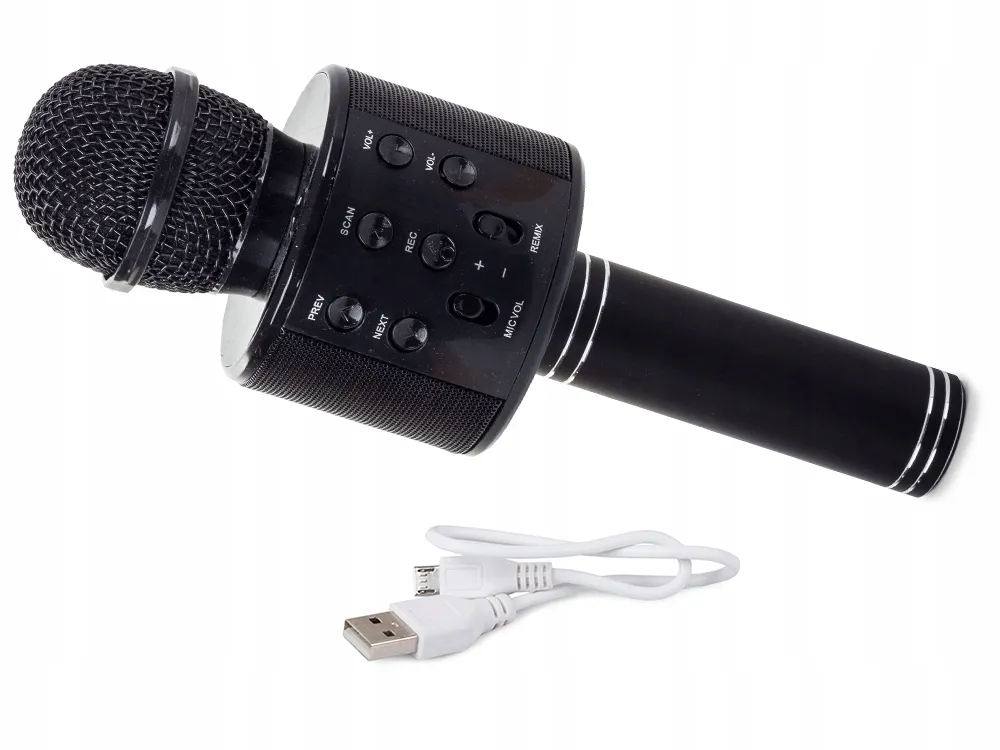 Extralink | Wireless Microphone | with Speaker, Bluetooth, black, EXTRALINK EX.22837