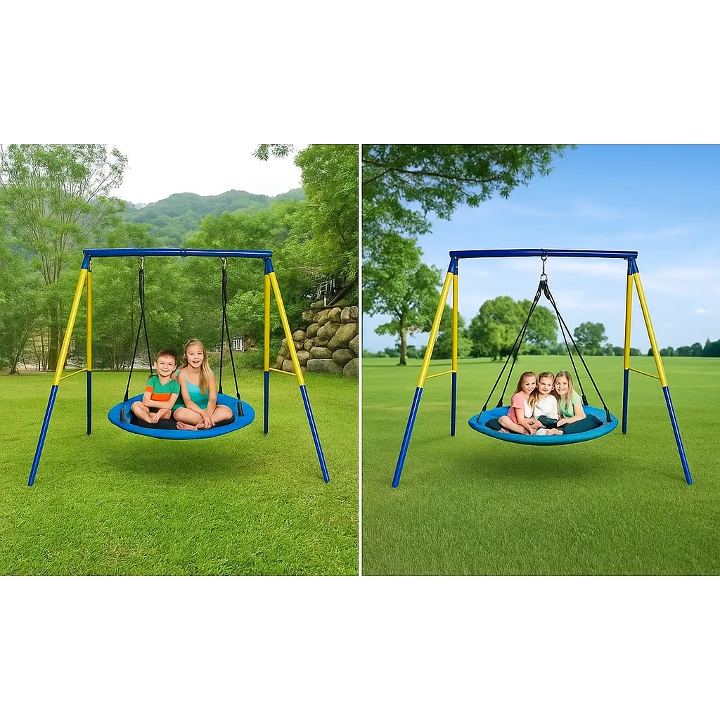 Black Forest Frame Swing, Stork Nest 248x187x185cm, EXTRALINK CD-S016 5907207224329