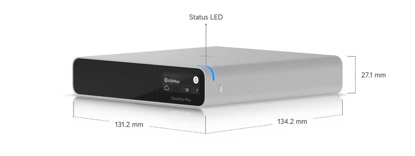 UBIQUITI UCK-G2-SSD UNIFI CONTROLLER CLOUD KEY, BUILT-IN BATTERY, 1TB SSD, UNIFI VIDEO SERVER, UBIQUITI UCK-G2-SSD 0810084698426