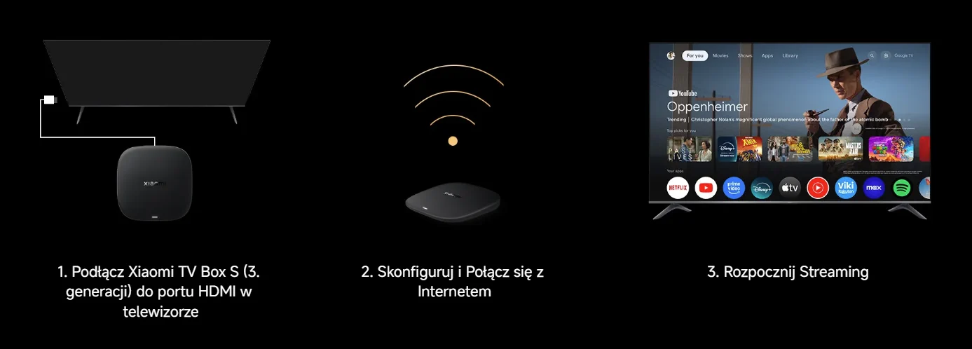 Xiaomi TV Box S (3rd gen) | Media player | Android TV, XIAOMI TV BOX S (3RD GEN) 6941948704916
