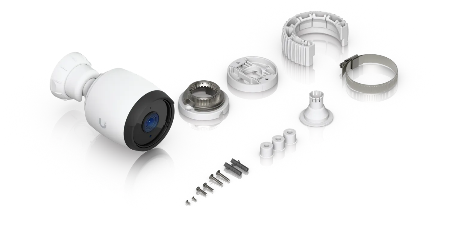 UBIQUITI UVC-G6-BULLET 4K POE CAMERA, 8MP, AI ENGINE, LONG RANGE IR, UBIQUITI UVC-G6-BULLET