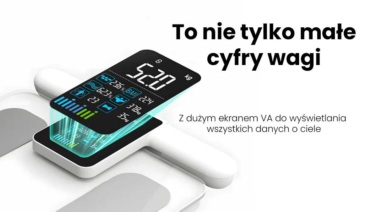 EXTRALINK SMARTLIFE WAGA ŁAZIENKOWA Z ANALIZĄ SKŁADU CIAŁA K-205, EXTRALINK EX.29171 5907207229171