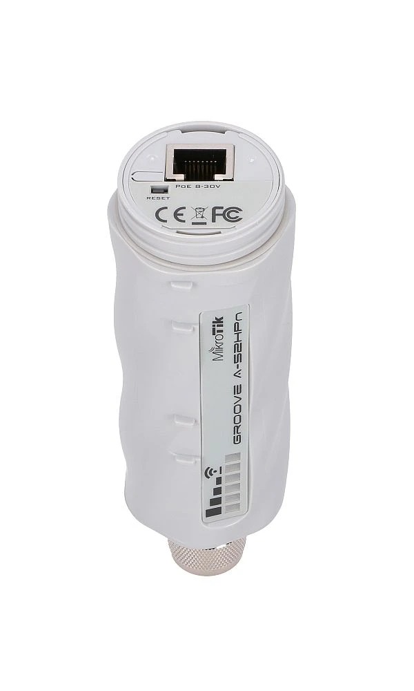 MikroTik GrooveA 52 | CPE | RBGrooveA52HPn, 2,4GHz, 5GHz, 1x RJ45 100Mb/s, Omni antenna 6dBi, MIKROTIK RBGROOVEA-52HPN 4752224001412