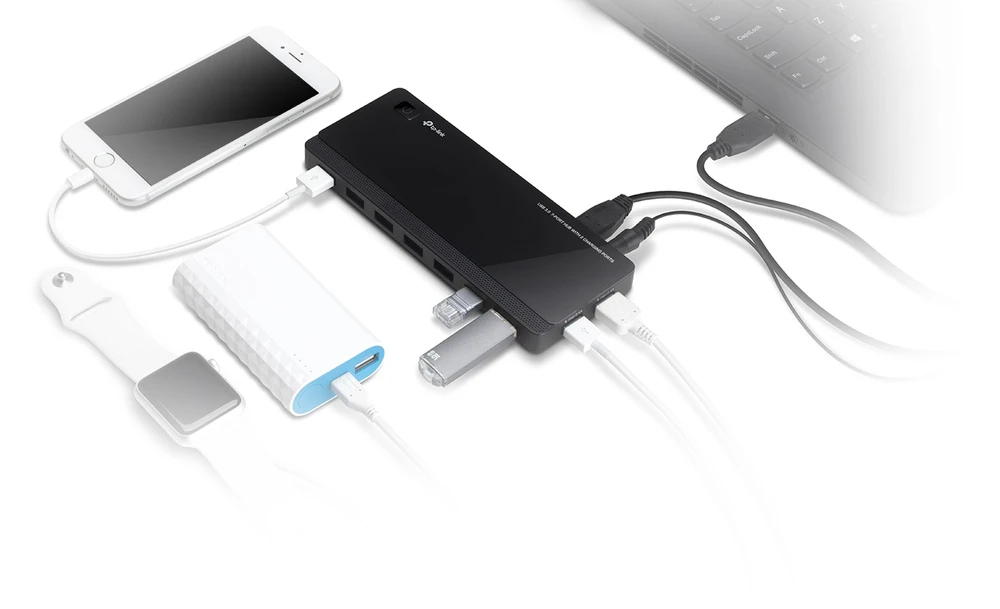 TP-Link UH720 | USB Hub | 7x USB 3.0, 2 charging ports, TP-LINK UH720 6935364010041