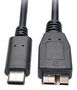 USB CABLE, 3.1 C-3.0 MICRO-B PLUG, 0.9M U426-003-G2