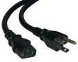 POWER CORD, NEMA 5-15P/IEC C13, 3FT, 10A P006-003