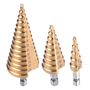 Step drills 3 pcs set 4-32mm, AMiO 5903293032718