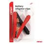 Battery alligator clips 170 mm 400 A 2 pcs. AMIO AMIO-04435 5903293044353