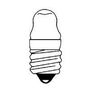 222 Miniature Screw Bulb - TL-3 Type - 2.25V .25A 222