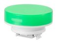 ROUND PB CAP, SWITCH, POLYCARBONATE, GRN AT4054FJ