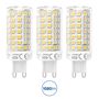 LED bulbs G9 3vnt., 230V, 12W, neutral white 4000K, 1080lm, LED LINE 248917-3 4772081004005