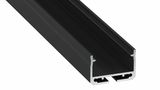 Profile LUMINES type Sileda black lacquered 3 m 10-0335-30
