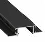 LED profile ZATI, black, 3 meters 10-0595-30