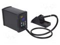 Station: hot air; digital,with push-buttons; 200W; 100÷450°C METCAL HCT2-200-21