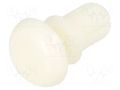 Rivet; polyamide; L.rivet: 5mm; white; dismountable,push-in DREMEC DR8G4023.5X3.6W