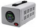 Automatic voltage stabiliser; Usup: 140÷260VAC; Uout: 230VAC QOLTEC QOLTEC-50729