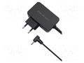 Power supply: switching; mains,plug-in; 5VDC; 4A; 20W; black QOLTEC ZSI-52392