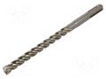 Drill bit; for concrete; Ø: 10mm; L: 165mm; SDS-Plus®; QUATTRIC II FISCHER FISCHER-549922
