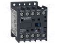 Contactor: 4-pole; NC + NO x3; 220VDC; 10A; TeSys D; W: 45mm; H: 58mm SCHNEIDER ELECTRIC CA3KN31MD