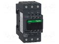 Contactor: 3-pole; NO x3; Auxiliary contacts: NO + NC; 24VAC; 65A SCHNEIDER ELECTRIC LC1D65AB7