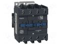 Contactor: 3-pole; NO x4; 230VAC; 80A; TeSys D; screw terminals SCHNEIDER ELECTRIC LC1D80004P7