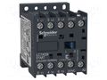 Contactor: 3-pole; NO x3; Auxiliary contacts: NC; 48VAC; 9A; W: 45mm SCHNEIDER ELECTRIC LC1K0901E7