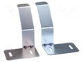 Mounting holder; steel; Cable P-clips,for enclosures SCHNEIDER ELECTRIC NSYMCDFIX
