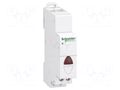 LED indicator; 110÷230VAC; for DIN rail mounting; Colour: red SCHNEIDER ELECTRIC A9E18326