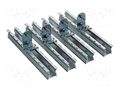 Mounting holder; aluminium,steel; 420mm; for enclosures; 4pcs. SCHNEIDER ELECTRIC NSYDPLA4