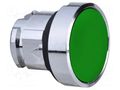 Switch: push-button; 22mm; Stabl.pos: 1; green; none; IP66; flat SCHNEIDER ELECTRIC ZB4BP38