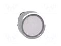 Switch: push-button; 22mm; Stabl.pos: 1; white; IP66; flat; Pos: 2 SCHNEIDER ELECTRIC ZB4BA18