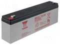 Re-battery: acid-lead; 12V; 2.3Ah; AGM; maintenance-free YUASA ACCU-HP2.3-12/Y