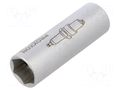 Socket; for spark plugs,socket spanner; 16mm; 1/2"; magnetic PROXXON PR23392