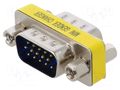 Transition: adapter; D-Sub 15pin HD male,both sides CONNFLY DS1082-03-15P8LNDS
