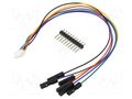 Cable: for sensors/automation; SEN5x; 76x127x15mm SENSIRION SEN5X-JUMPER-WIRE
