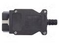 Connector: diagnostic OBD II; black; 10A; Insulation: polyamide SCHÜTZINGER SET746124VGB-SW