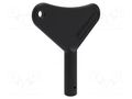 Socket lock; 4mm; for banana sockets SCHÜTZINGER SETSEBV9050-TRANSP