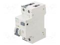 RCBO breaker; Inom: 16A; Ires: 30mA; Poles: 1+N; 230/400VAC; IP20 SIEMENS 5SU1354-6KK16