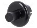 Rivet; polyamide; L.rivet: 6.1mm; Panel cutout diam: 6.1mm; black DREMEC DR8G4056.0X4.0B