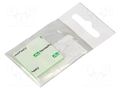 Tape: heat transfer; W: 30mm; L: 30mm; Thk: 2mm; 6W/mK AG TERMOPASTY THERMOPAD-6X2X30