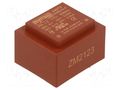 Transformer: encapsulated; 1VA; 117VAC; 24V; 24V; 21mA; 21mA; PCB MYRRA MYRRA-44072