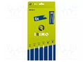 Kit: screwdrivers; Pozidriv®,slot; 6pcs. IRIMO SA.459-6A-C