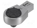 Rattle; 1/4",9x12; with switch; 49mm; torque wrench; Teeth: 72 WERA WERA.05078635001
