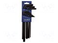 Wrench: Torx®-set; with protection; 9pcs. IRIMO SA.454-9-H