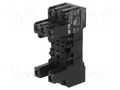 Socket; PIN: 11; 12A; 250VAC; for DIN rail mounting; PT SCHRACK PT78730