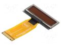 Display: OLED; alphanumeric; 16x2; Dim: 39.1x15.8x2.01mm; white RAYSTAR OPTRONICS REX001602HWPP3N0