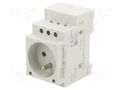 Module: power socket; 230VAC; 16A; for DIN rail mounting SIEMENS 5TE6803