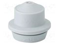 Grommet; elastomer thermoplastic TPE; light grey; 6÷13mm; IP65 HENSEL HENSEL-EDK-20